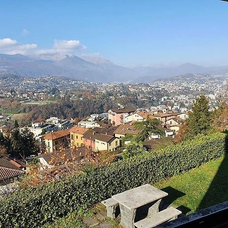 Casetta Accogliente Con Vista Sopra Lugano Paradiso Kültér fotó